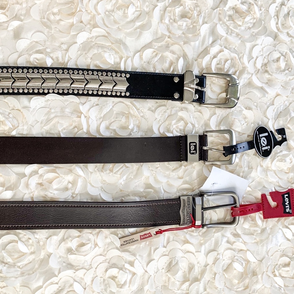 NWT Belt Lot of 3